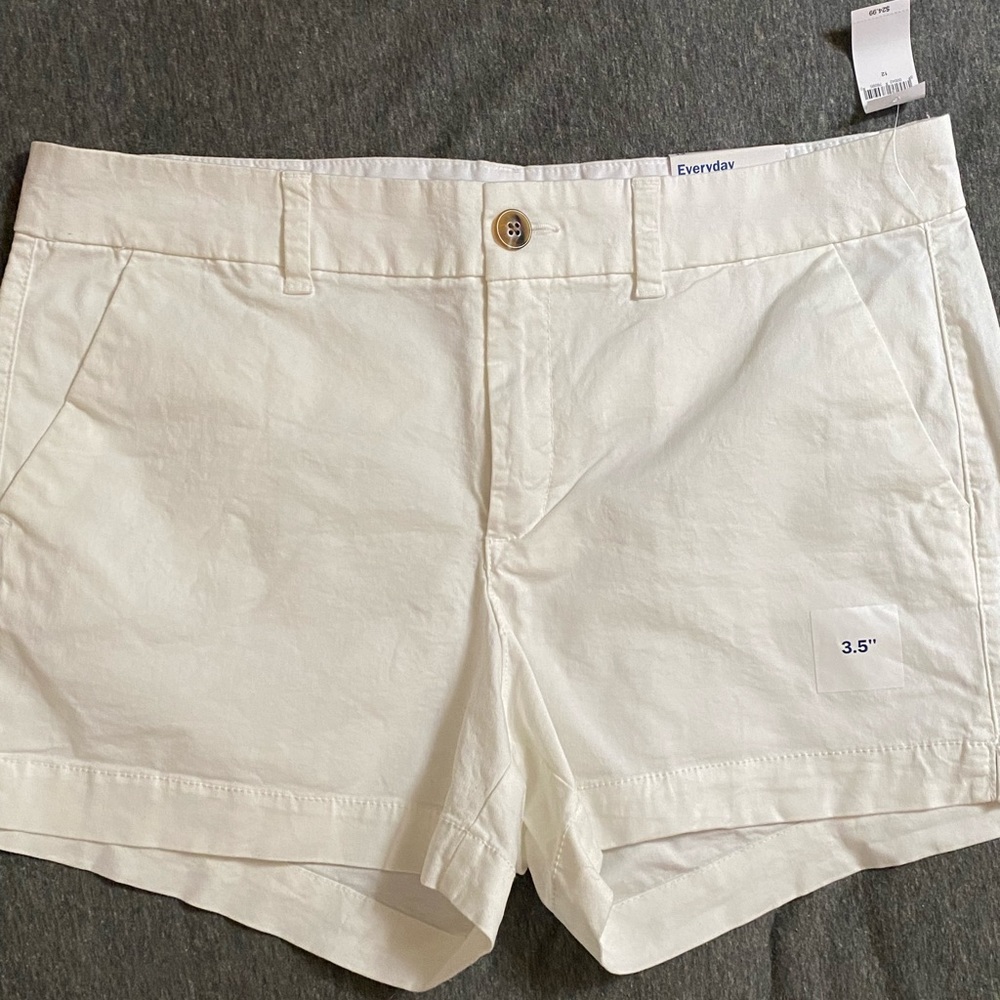 White shorts